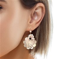 Orecchini Cianfrone Gioielli Donna in Oro Perla 121000073402 - 121000073402